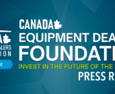 NAEDA Donates $50,000 CAD to the Canada Equipment Dealers Foundation