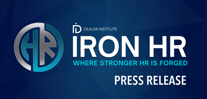 Dealer Institute Launches Iron HR for Equipment Dealership HR Leaders